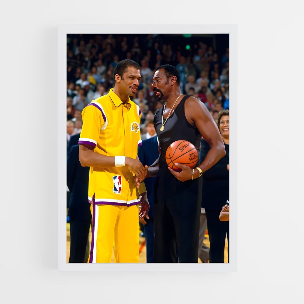 Poster Wilt de chamberlain – affiche Basketball (vue 3)